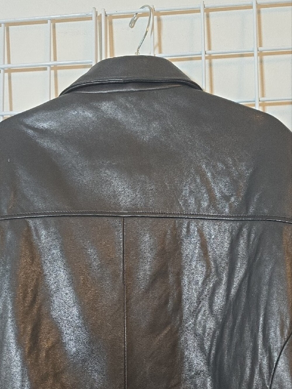 Kirkland Men's Signature Black Leather Bomber Jacket Size XL - Picture 11 of 16